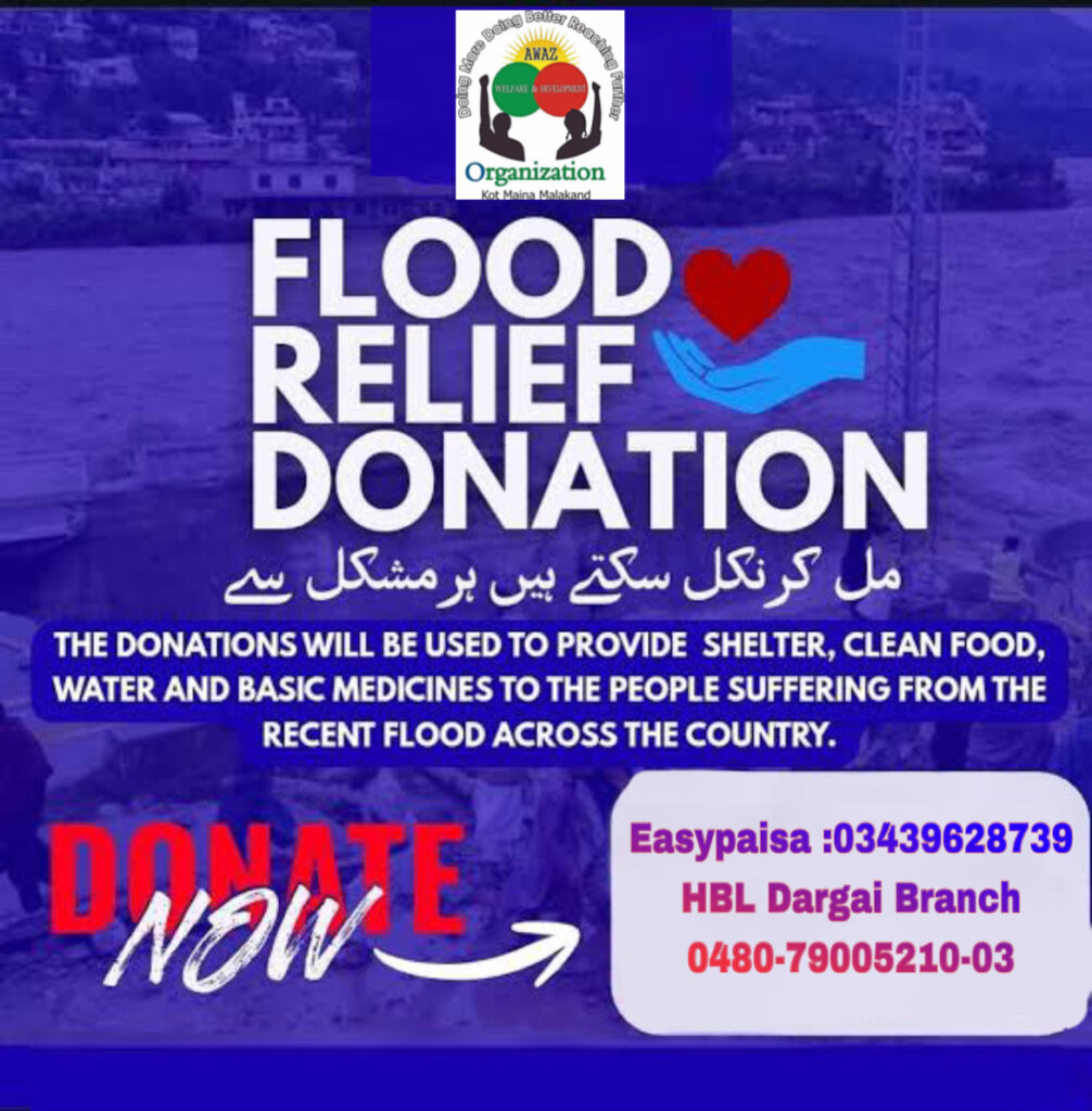 "Flood relief donation bringing hope to those in need"